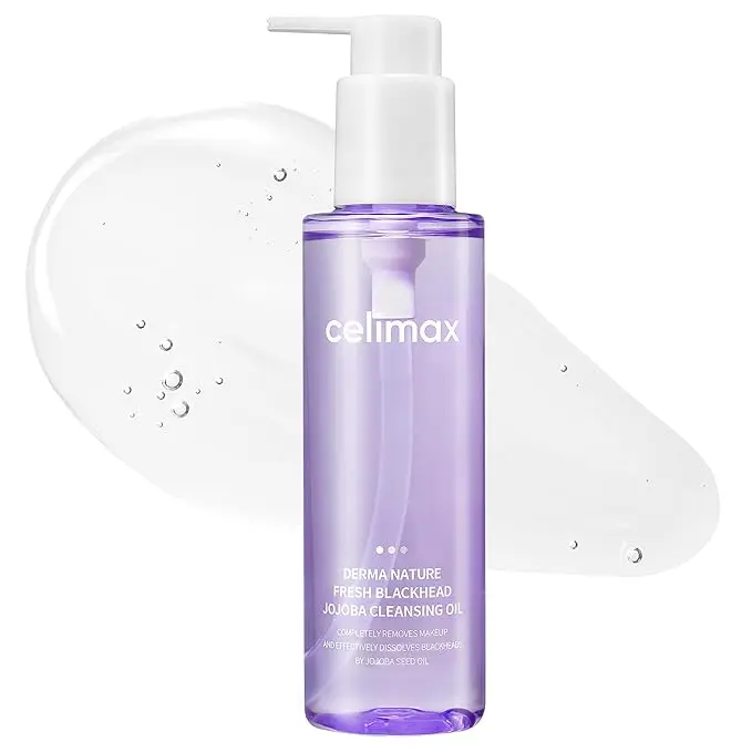 Huile nettoyante anti-points noirs au jojoba Derma Nature de Celimax 150 ml