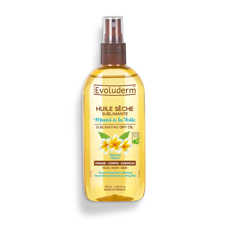 Huile Sèche Sublimante Monoï - Evoluderm