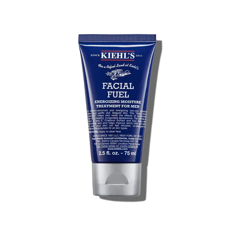 Hydratant Énergisant pour Homme – Kiehl's Soin Visage Vitamine C et Caféine, Non Gras, Sans Parabènes et Sulfates, 75 ml
