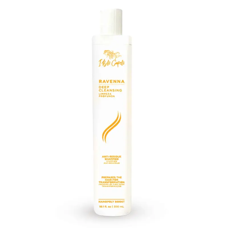I Belli Capelli Ravenna Shampoing Clarifiant Pré-Traitement – Détoxifiant, Nettoyage en Profondeur 300 ml