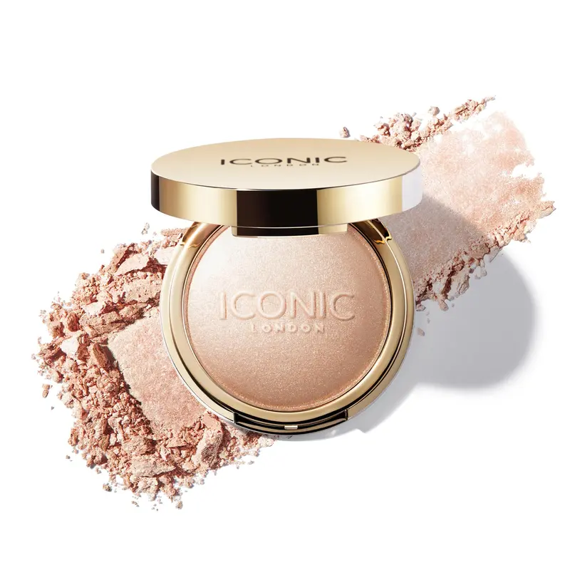 Iconic London Lit et Luminous – Poudre Haute Lumière pour un Éclat Diffus et Durable, végan et sans cruauté