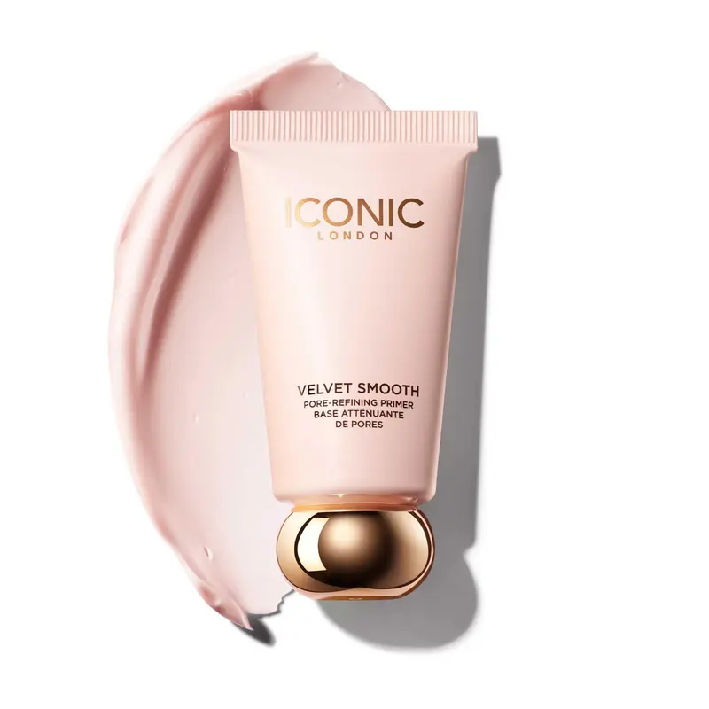 ICONIC LONDON Velvet Smooth Primer | Base veloutée pour lisser les pores, sans cruauté, végane, 30 ml