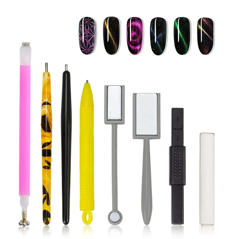 Ideal Swan – Kit Décoration Ongles 8 Pièces