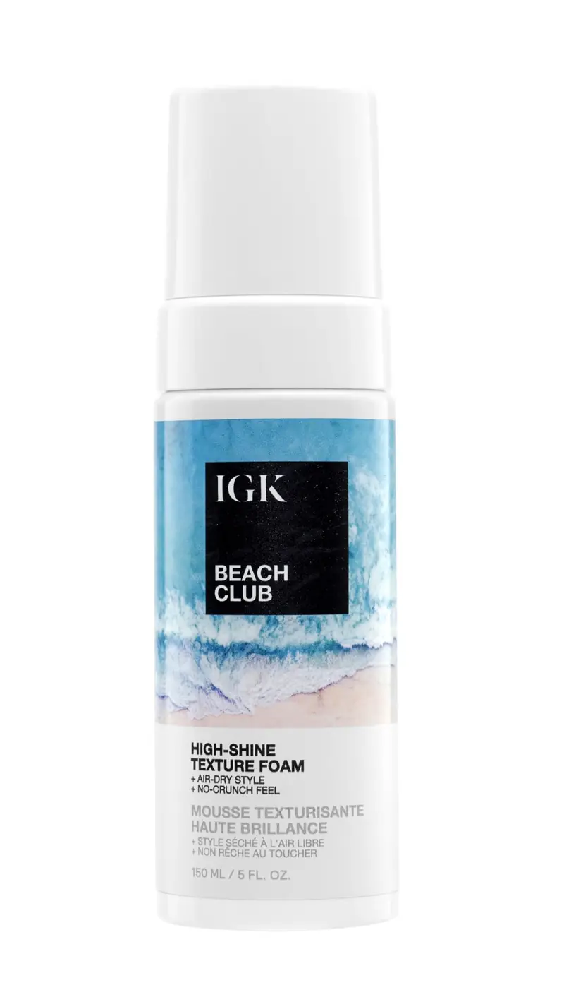 IGK Beach Club Mousse de Texture Haute Brillance, 147 ml