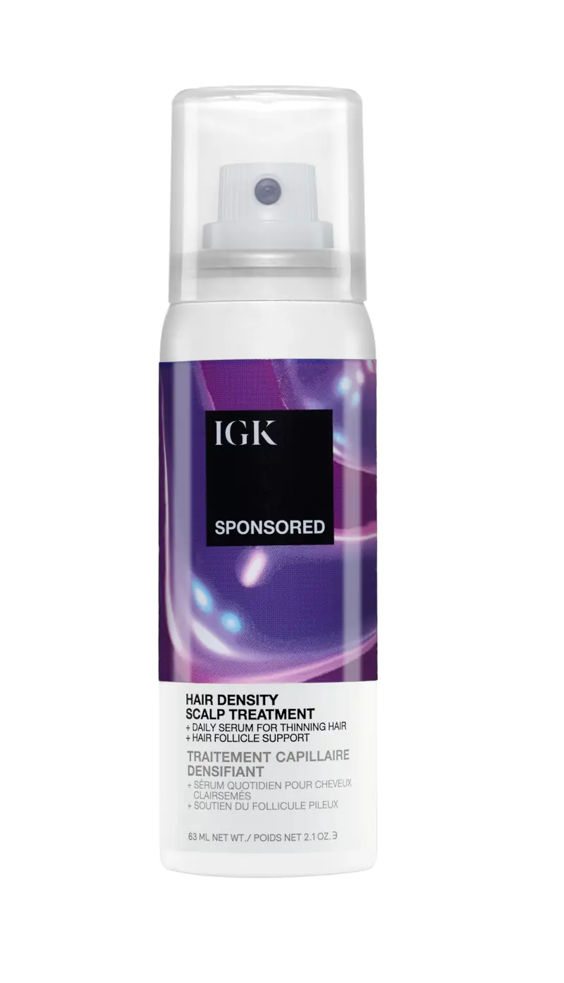 IGK Sponsored – Traitement du cuir chevelu pour croissance des cheveux – Sérum épaississant femmes – 60 ml