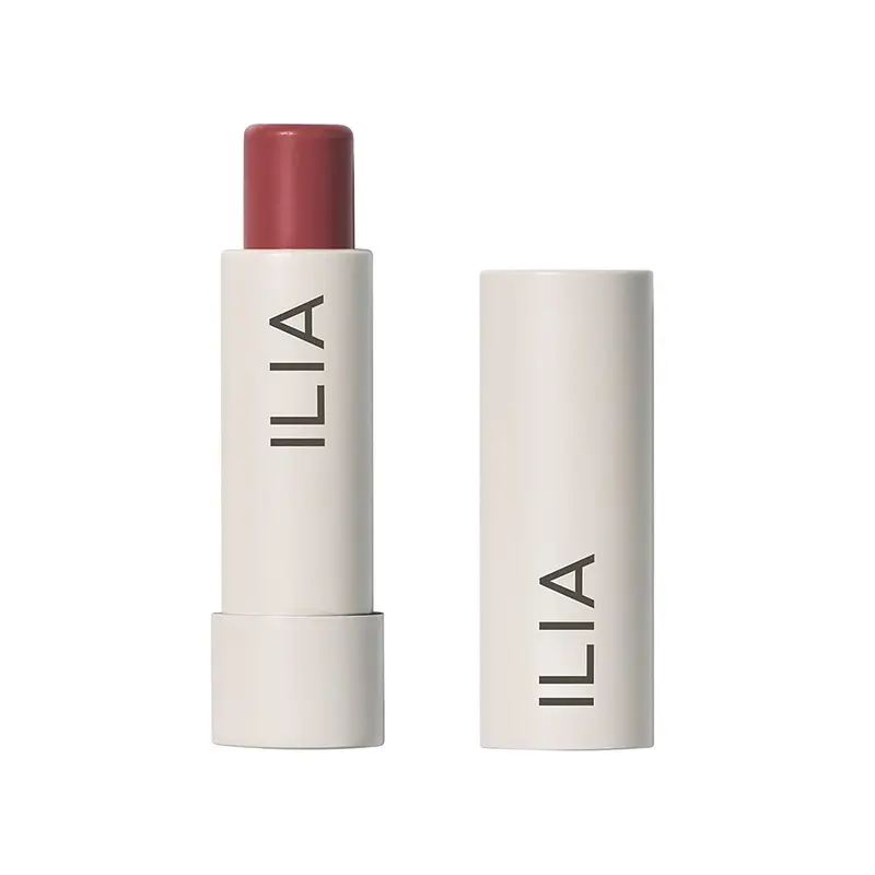 ILIA Balmy Tint Hydratant Lèvres Runaway Rose Nude | Couleur Douce + Hydratation | Végane et Sans Cruauté