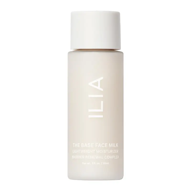ILIA Base Face Milk Essence – Hydratation légère et superposition (30 ml) | Vegan, Cruelty-Free