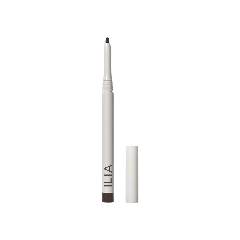 ILIA - Crayon Gel Clean Line avec Taille-Crayon Intégré | Pigmentation élevée, Résistant à l'eau et sans bavures | Vegan, Non toxique, Cruelty-Free (Dusk Brown, 0,01 oz / 0,4 g)