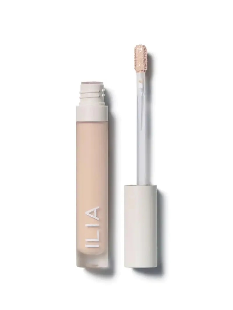 ILIA True Skin Serum Concealer – Couvrance moyenne, sans cruauté, végan et adapté peaux sensibles | Teinte Mallow SC.25 (0,16 oz / 5 ml)
