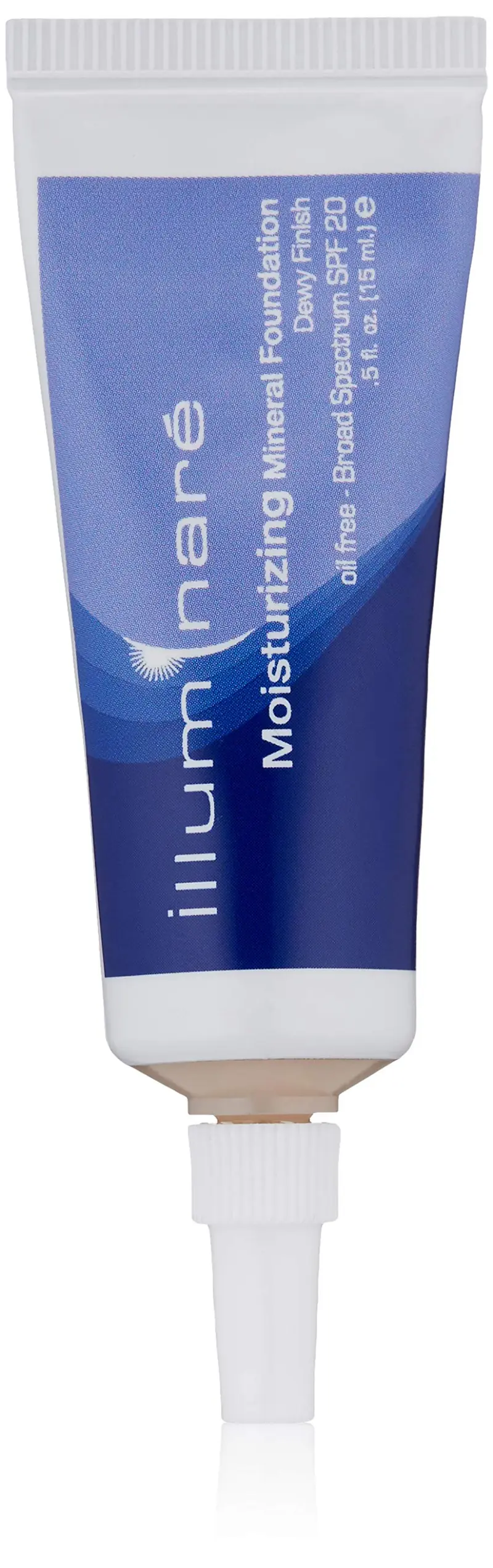 ILLUMINARÉ Fond de Teint Minéral Hydratant Portofino Porcelaine – SPF 20, 15 ml