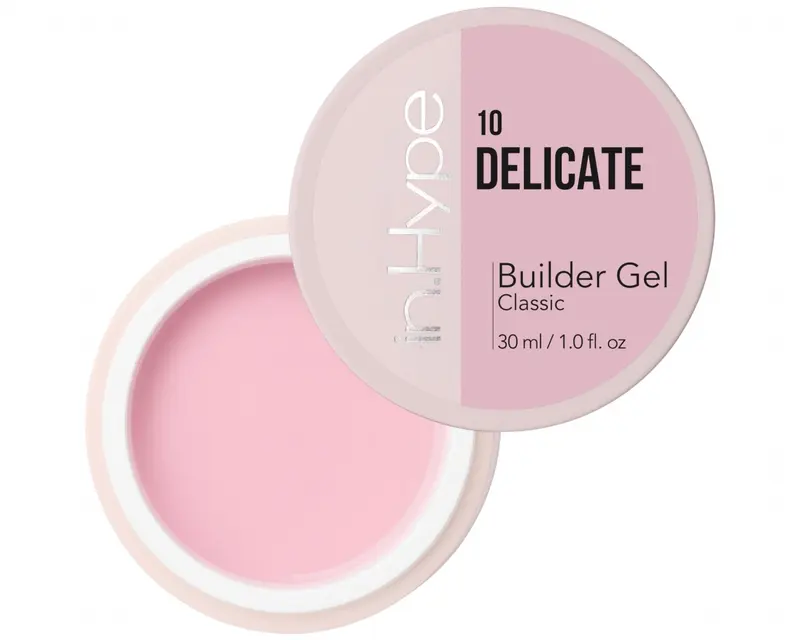 IN.HYPE Gel Camouflage UV/LED – Gel de Construction Délicat pour Extensions et Renforcement