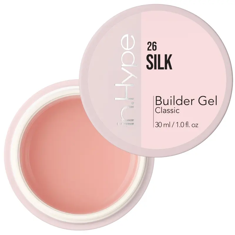 IN.HYPE Gel Camouflage UV/LED – Gel de Sculpture et Construction pour Ongles (Effet Soie)