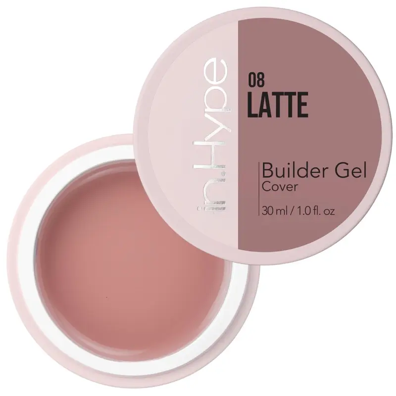 IN.HYPE Gel Camouflage UV/LED Latte #10 — Extensions et Renforcement des Ongles