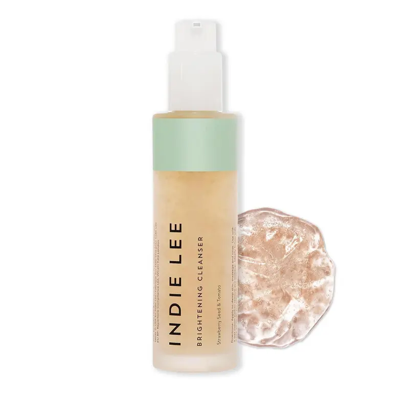 Indie Lee Nettoyant Visage Éclaircissant — Hydratant Quotidien, Démaquillant et Masque Gommant (4,2 oz / 118 ml)