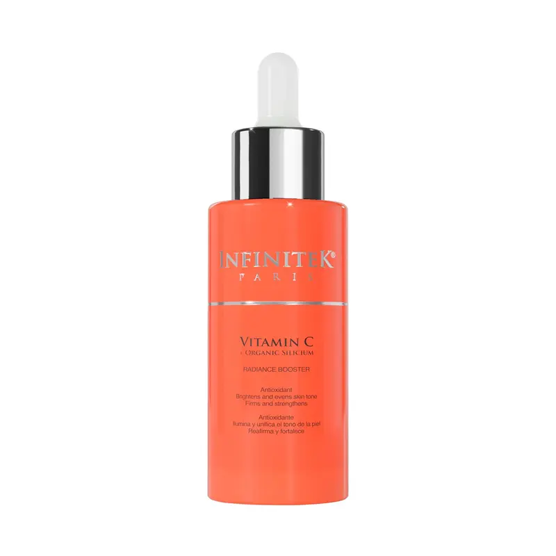 Infinitek Paris Sérum vitamine C | Idées cadeaux Galentine et Saint-Valentin pour femmes | Hydratant et éclat antioxydant au thé vert et ginseng | 30 ml