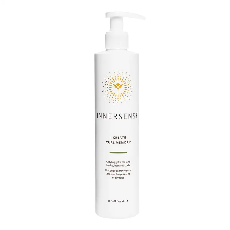 INNERSENSE I Create Curl Memory Gel – Gel coiffant hydratant, non-toxique, cruelty-free (10 oz / 295 ml)