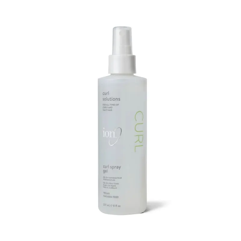 Ion Gel en Spray pour Boucles – Définition légère, sans frisottis, végan et sans paraben