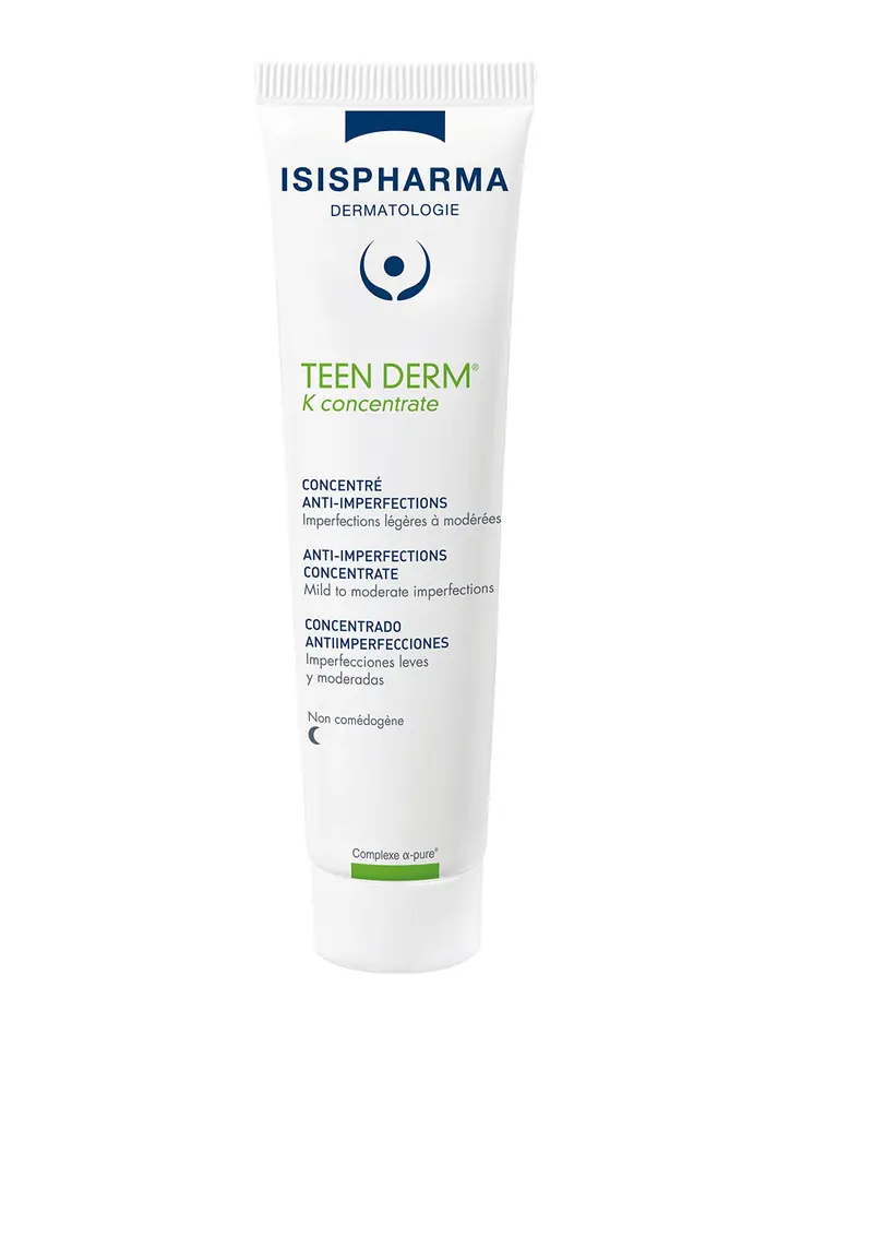 ISIS Pharma TEEN DERM K CONCENTRATE – Sérum actif 30 ml pour peau grasse et imperfections