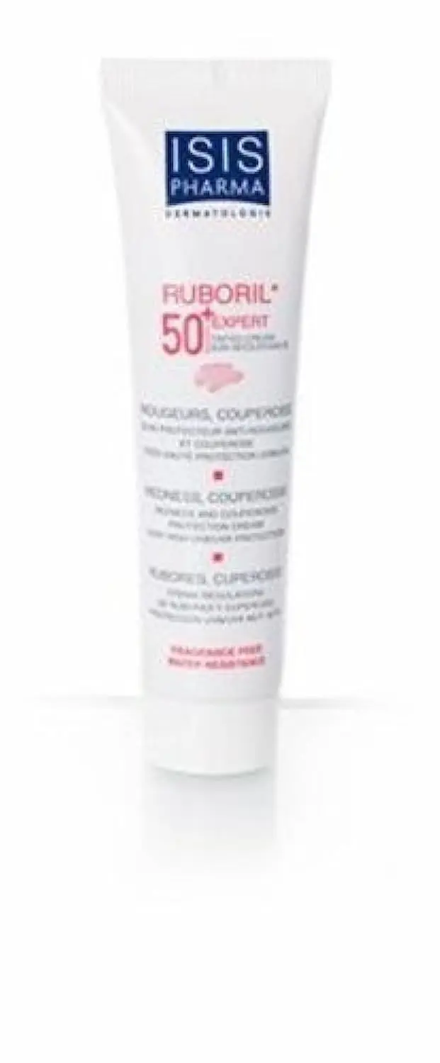IsisPharma Ruboril Expert SPF 50+ – Crème anti-rougeurs 40 ml pour peaux sensibles