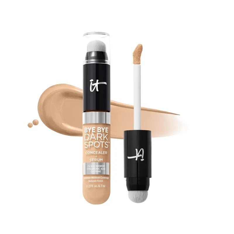 IT Cosmetics Bye Bye Dark Spots Concealer – Niacinamide 2%, Acide Hyaluronique et Caféine | Teinte 22 Light Neutral