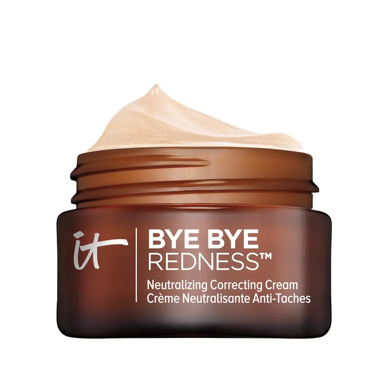 IT Cosmetics Bye Bye Redness – Correcteur couleur Porcelaine Beige, hydratant 12h et couvrance complète
