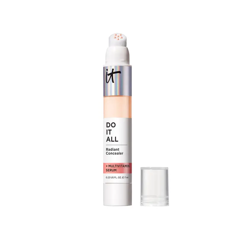 IT Cosmetics Correcteur Éclat Tout-en-Un – Hydratant et Éclat – Couverture Moyenne, Teinte Fairest Neutral, 0,2 oz