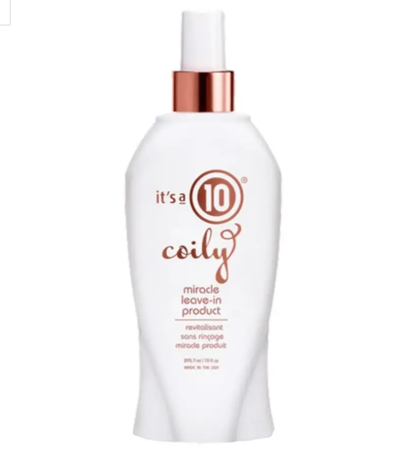 Its A 10 Haircare Coily Collection Miracle Leave-In – 10 oz Jaune | Boucles Définies