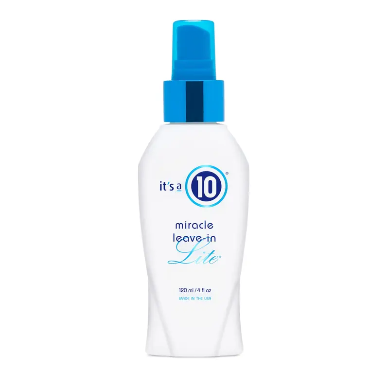 It's a 10 Haircare Miracle Leave-In Lite – Soin sans rinçage ultra-léger 4 oz, Lot de 2
