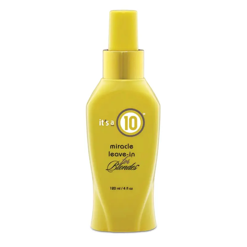 It's a 10 Haircare Miracle Leave-In pour blondes — pack de 3, 4 oz | soin sans rinçage