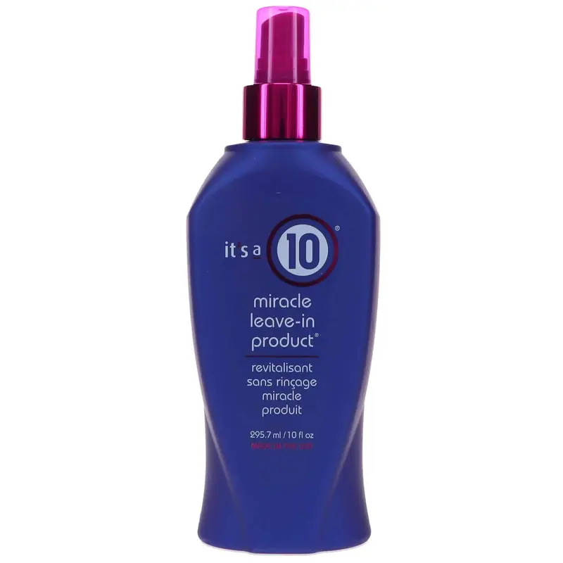 It's a 10 Haircare Miracle Leave-In – Soin sans rinçage 10 oz, brillance et protection UV