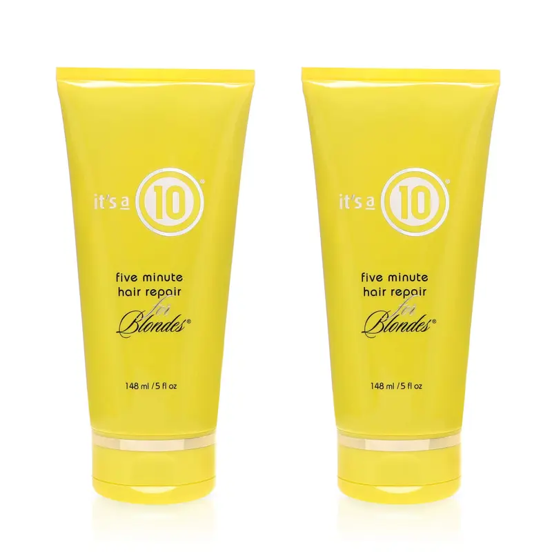 It's a 10 Haircare – Réparation capillaire en 5 minutes pour blondes, duo de 2 × 150 ml