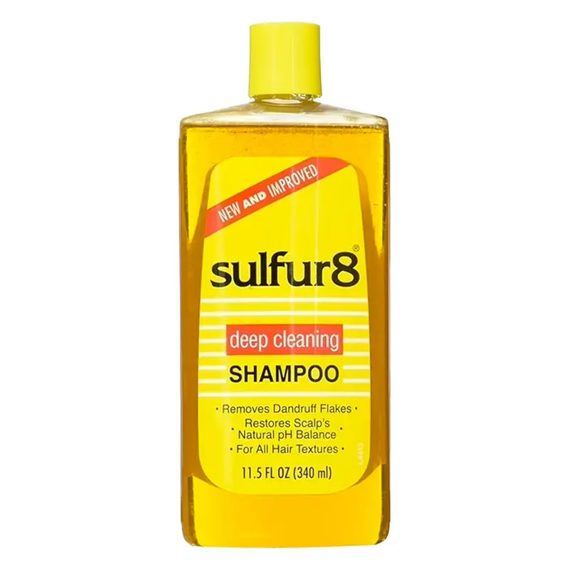 ItzBeauty Sulfur-8 Shampoing Anti-Pellicules – Nettoyage en Profondeur pour Tous Types de Cheveux