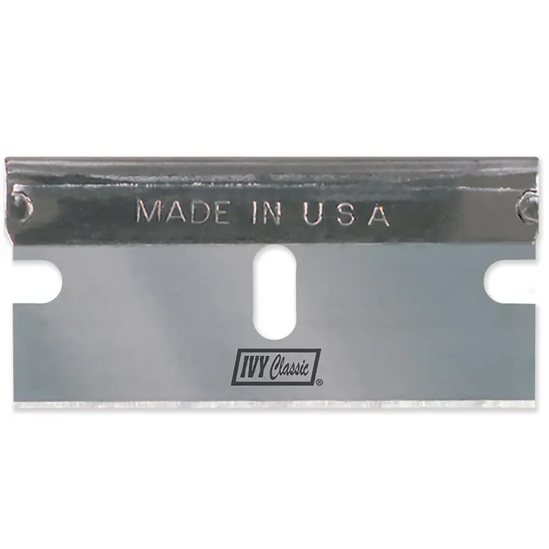 IVY Classic 11182 Lames de rasoir à arête unique – États-Unis, lot de 100