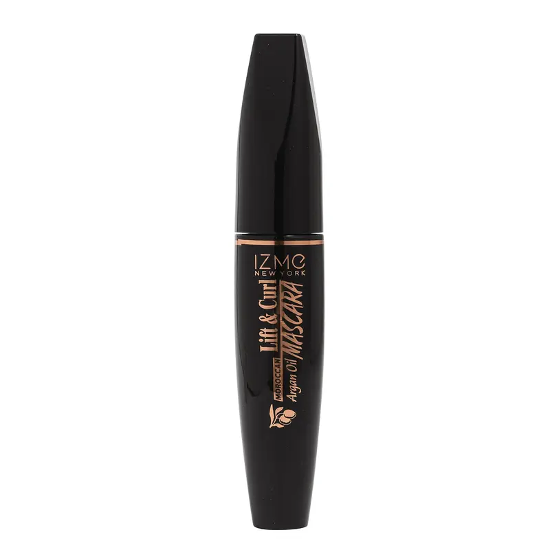 IZME New York Mascara Lift & Curl à l’huile d’argan – Noir, 13 ml