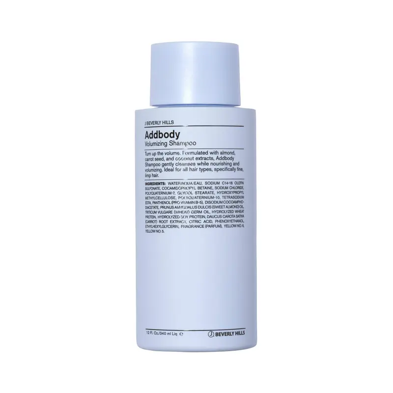 J Beverly Hills Addbody Shampoing Volumisant à l’Huile de Vitamine E – 12 oz
