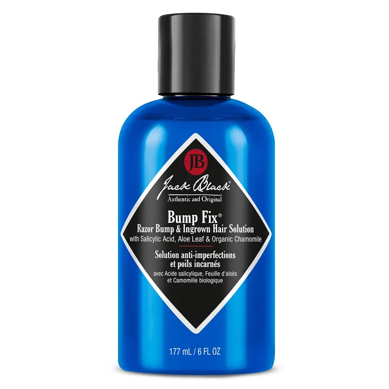 Jack Black Bump Fix – Solution hydratante pour irritations post-rasage, acné et poils incarnés | 177 ml