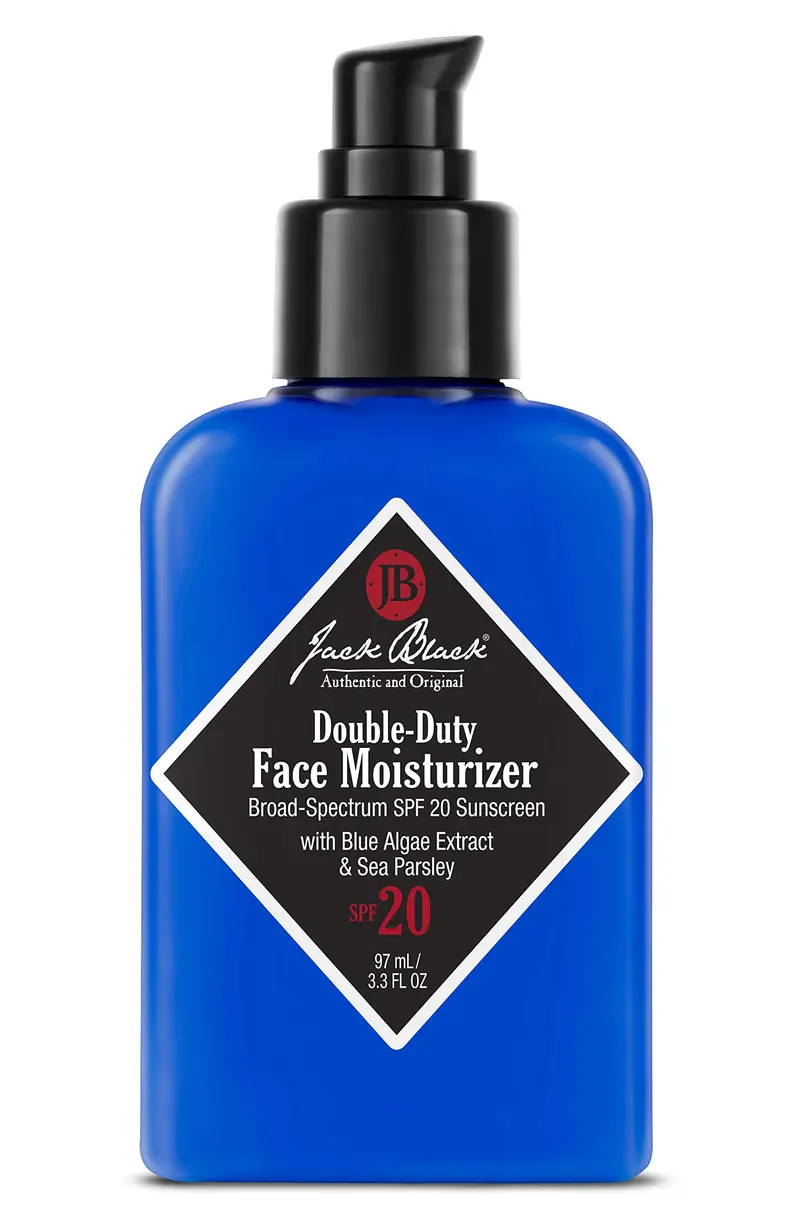 Jack Black Double-Duty Crème Hydratante Visage SPF 20 – Hydratation légère pour hommes