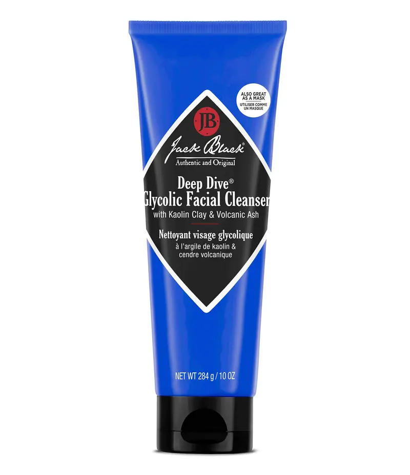 Jack Black - Nettoyant glycolique pour le visage à base d'argile, 296 ml