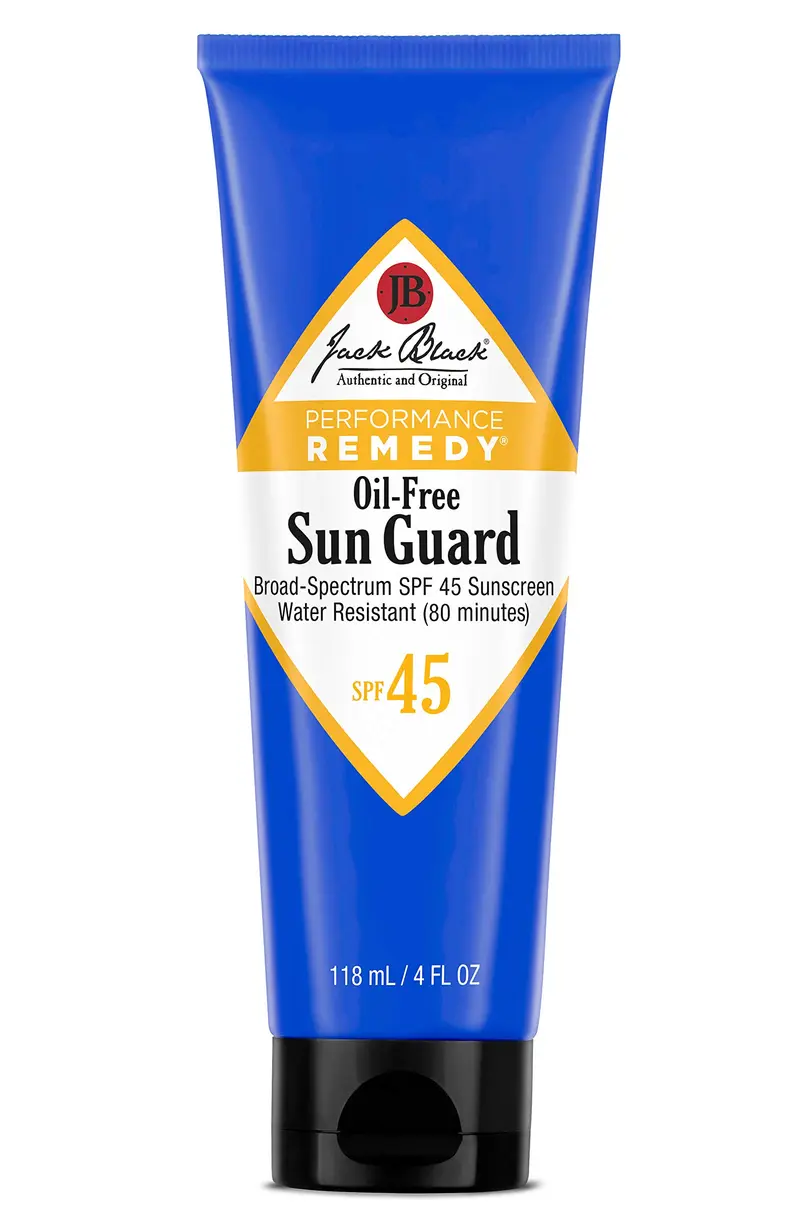 Jack Black Sun Guard SPF 45 – Crème solaire sans huile, 118 ml