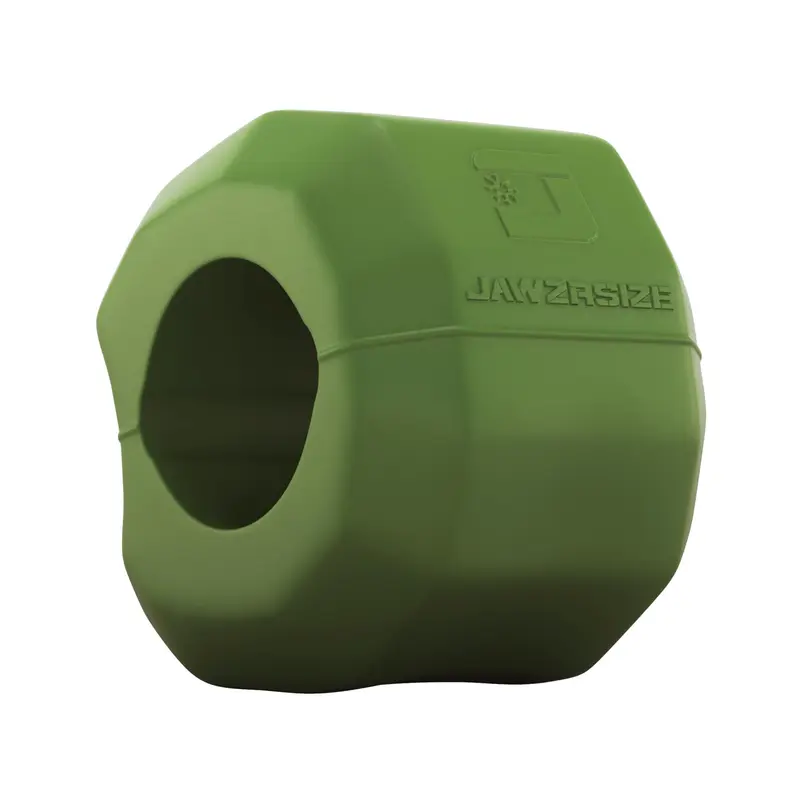 Jawzrsize Pop 'N Go — Exerciceur Mâchoire, Visage et Cou (Vert Avancé)