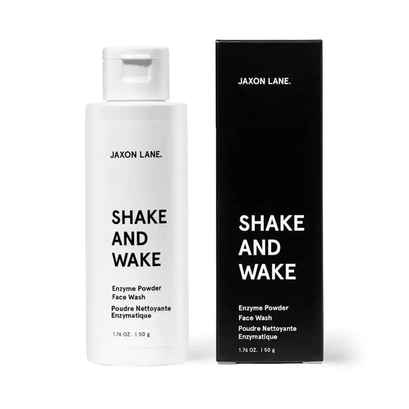 JAXON LANE SHAKE AND WAKE — Nettoyant visage en poudre enzymé pour hommes