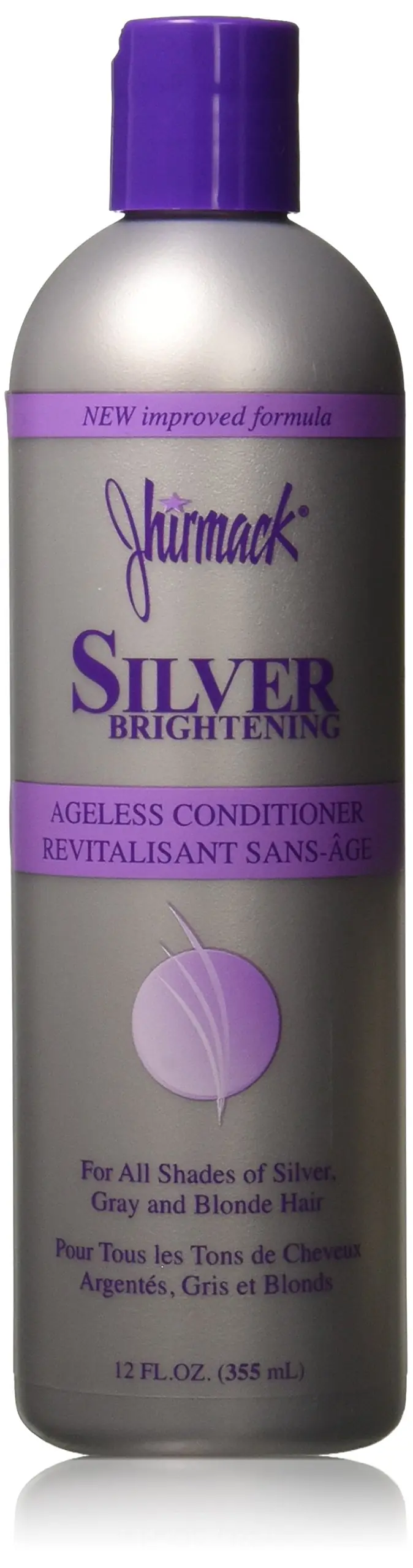 Jhirmack Conditionneur Argent Sans Âge — brillance et neutralisation des reflets jaunes | 355 ml