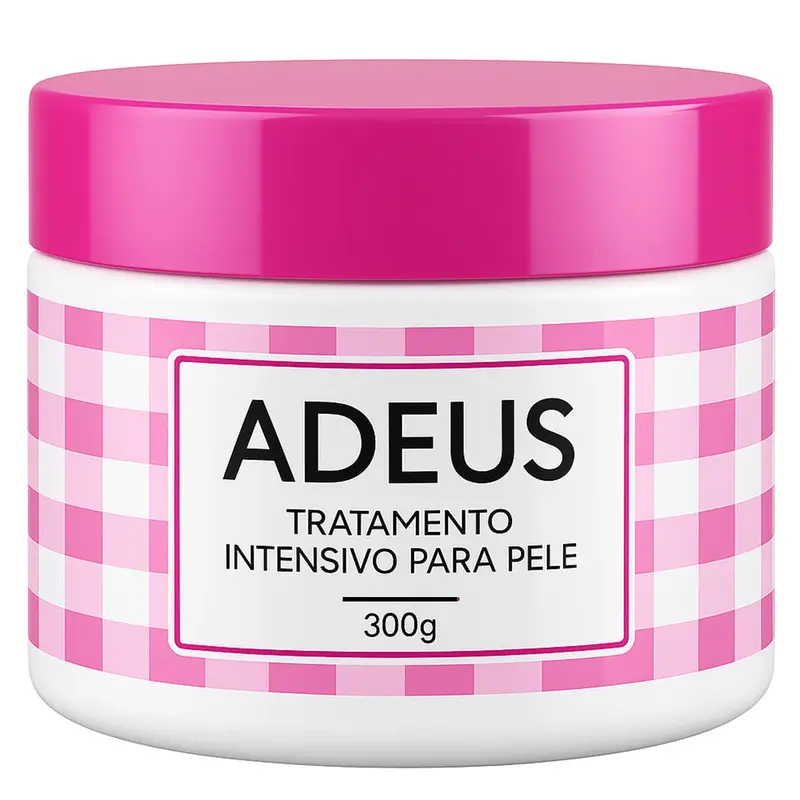 JINMAO Adeus Crème Brésilienne – Soin corporel intensif multifonction, crème anti-vergetures rose avec Arnica, Gingembre, Caféine et Thé Vert (300 g)