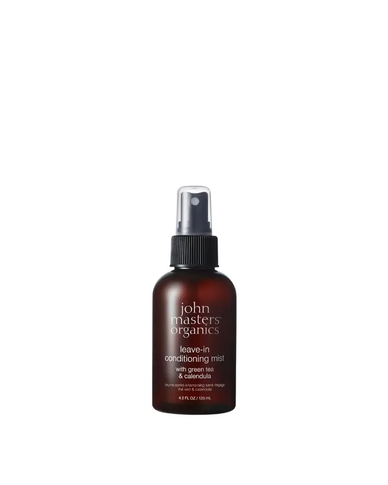 John Masters Organics Green Tea Calendula Mist – Brume capillaire hydratante, anti-frisottis et éclat naturel