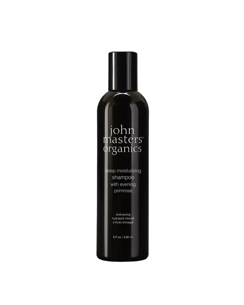 John Masters Organics – Shampoing pour cheveux secs à la primevère, idéal pour cheveux fins et colorés – Sans sulfates – 8 fl oz (pack de 1)