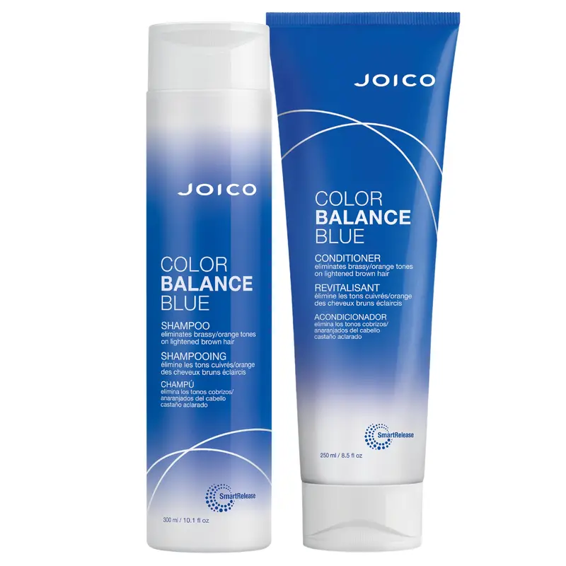 Joico Color Balance – Duo Shampoing et Après-Shampoing pour Brun Brillant