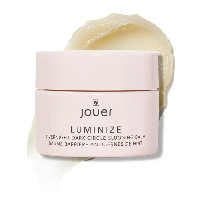Jouer Luminize Baume Yeux Nuit – Caféine, Vitamine C & K, Sans Parfum, Cruelty-Free