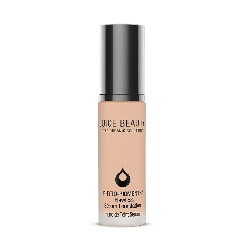 Juice Beauty Phyto-Pigments Flawless Sérum Fond de Teint - Teinte 05 Buff, 30 mL – Couvrance moyenne à complète, Vegan et Cruelty-Free