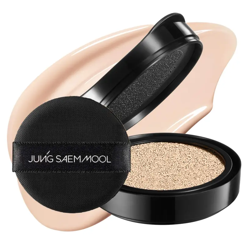 JUNG SAEM MOOL Cushion Skin Nuder Essentiel 17 Fair Light – Recharge, SPF50+, fini naturel lumineux
