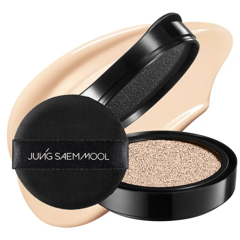 JUNG SAEM MOOL Essential Skin Nuder Cushion 17 Fair Pink – Hydratation légère, fini naturel et SPF 50